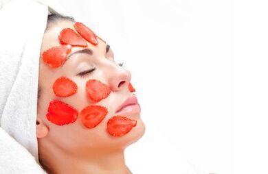 Strawberry mask